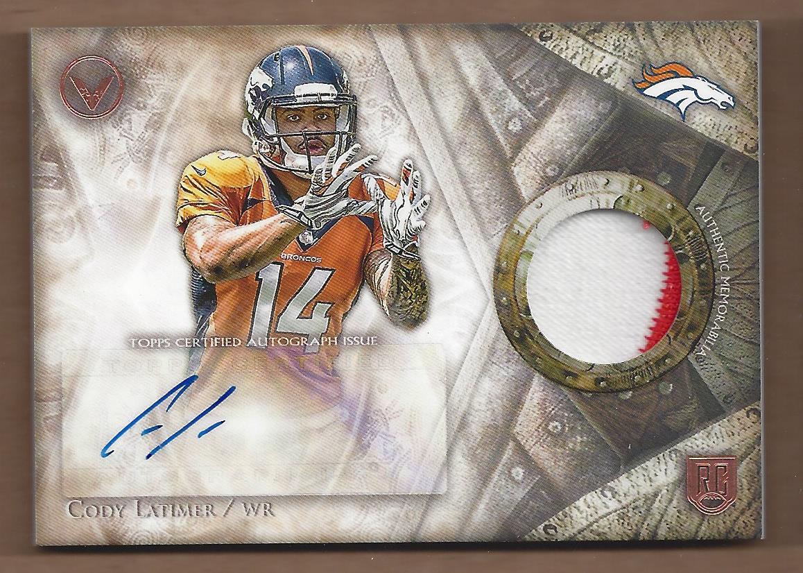 Cody Latimer - Denver Broncos - 2014 Topps Valor Football - RC