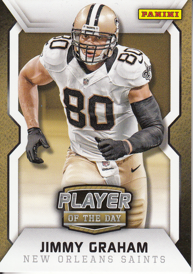 2014 Panini Player of the Day Thick Stock #4 Jimmy Graham