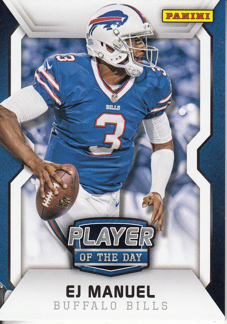 2014 Panini Player of the Day Thick Stock #12 EJ Manuel