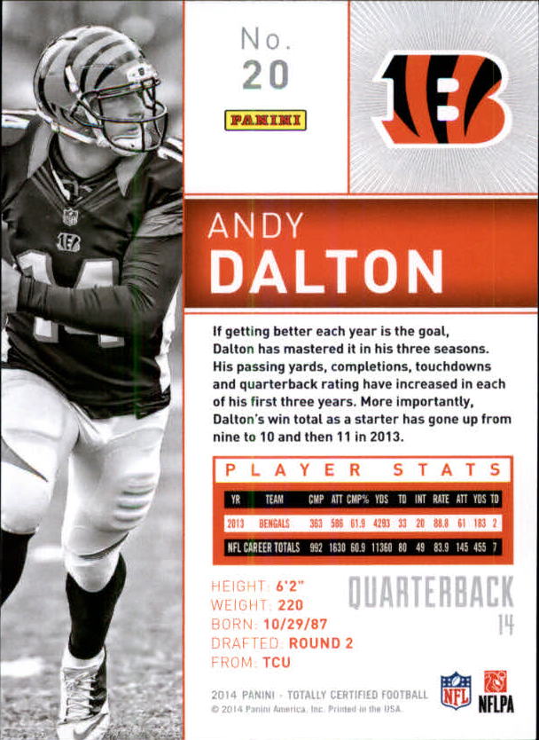 B0839- 2014 Totally Certified FB #s 1-200 +Inserts -You Pick- 15+ FREE US SHIP - Picture 19 of 115