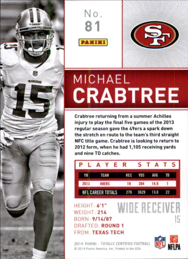 B0839- 2014 Totally Certified FB #s 1-200 +Inserts -You Pick- 15+ FREE US SHIP - Picture 55 of 115