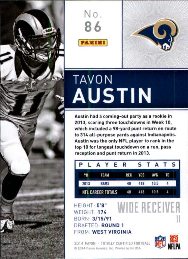 B0839- 2014 Totally Certified FB #s 1-200 +Inserts -You Pick- 15+ FREE US SHIP - Picture 59 of 115