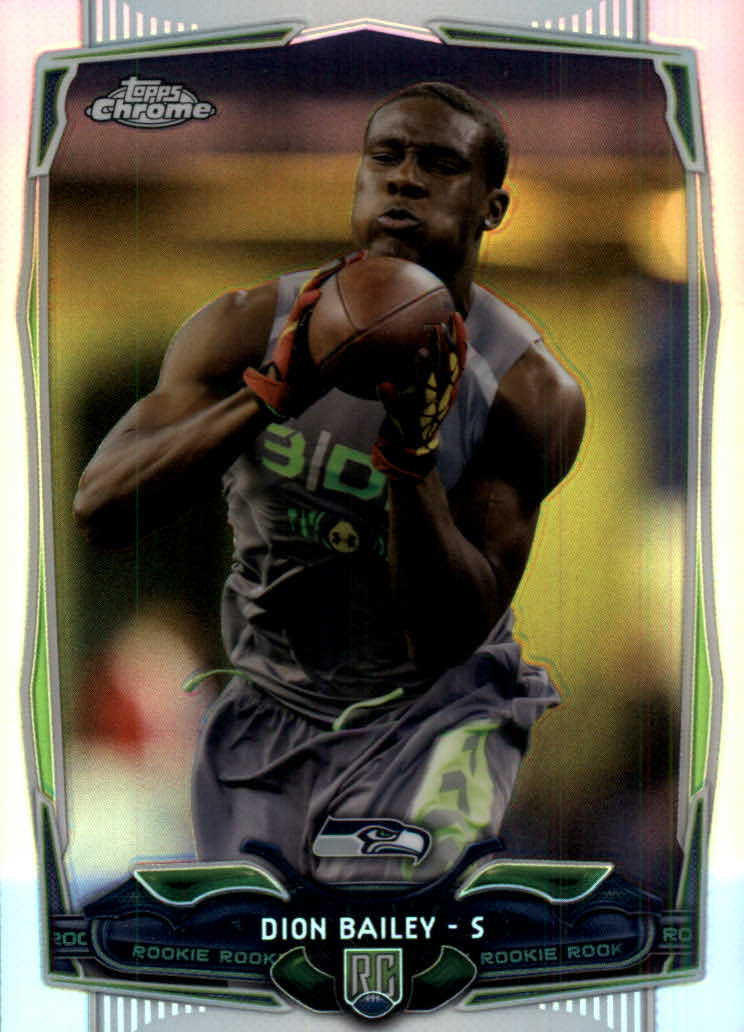 2014 Topps Chrome Refractors #208 Dion Bailey