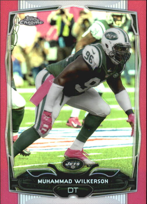 2014 Topps Chrome Pink Refractors #70 Muhammad Wilkerson