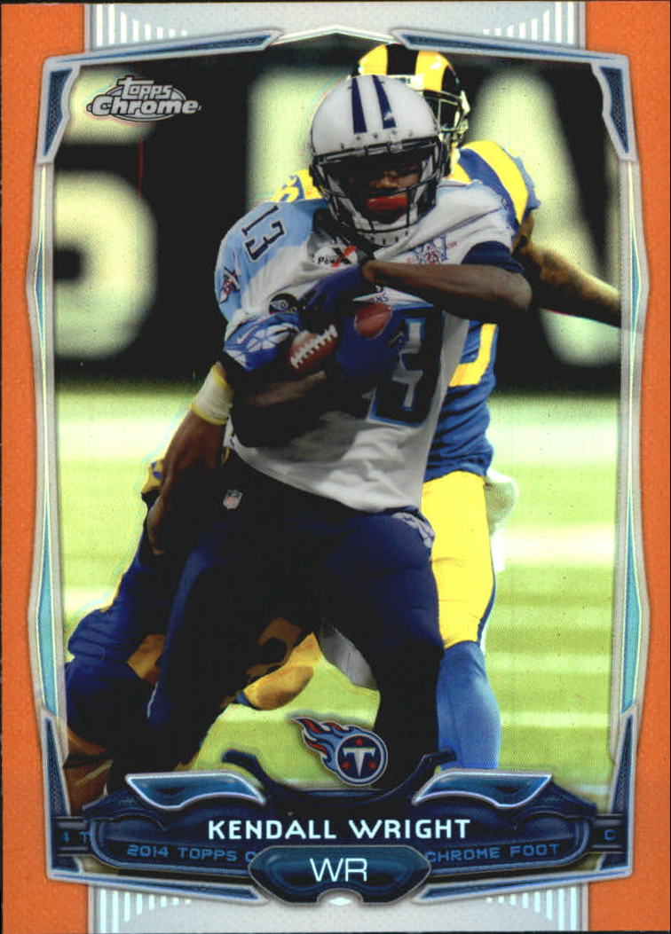2014 Topps Chrome Orange Refractors #19 Kendall Wright