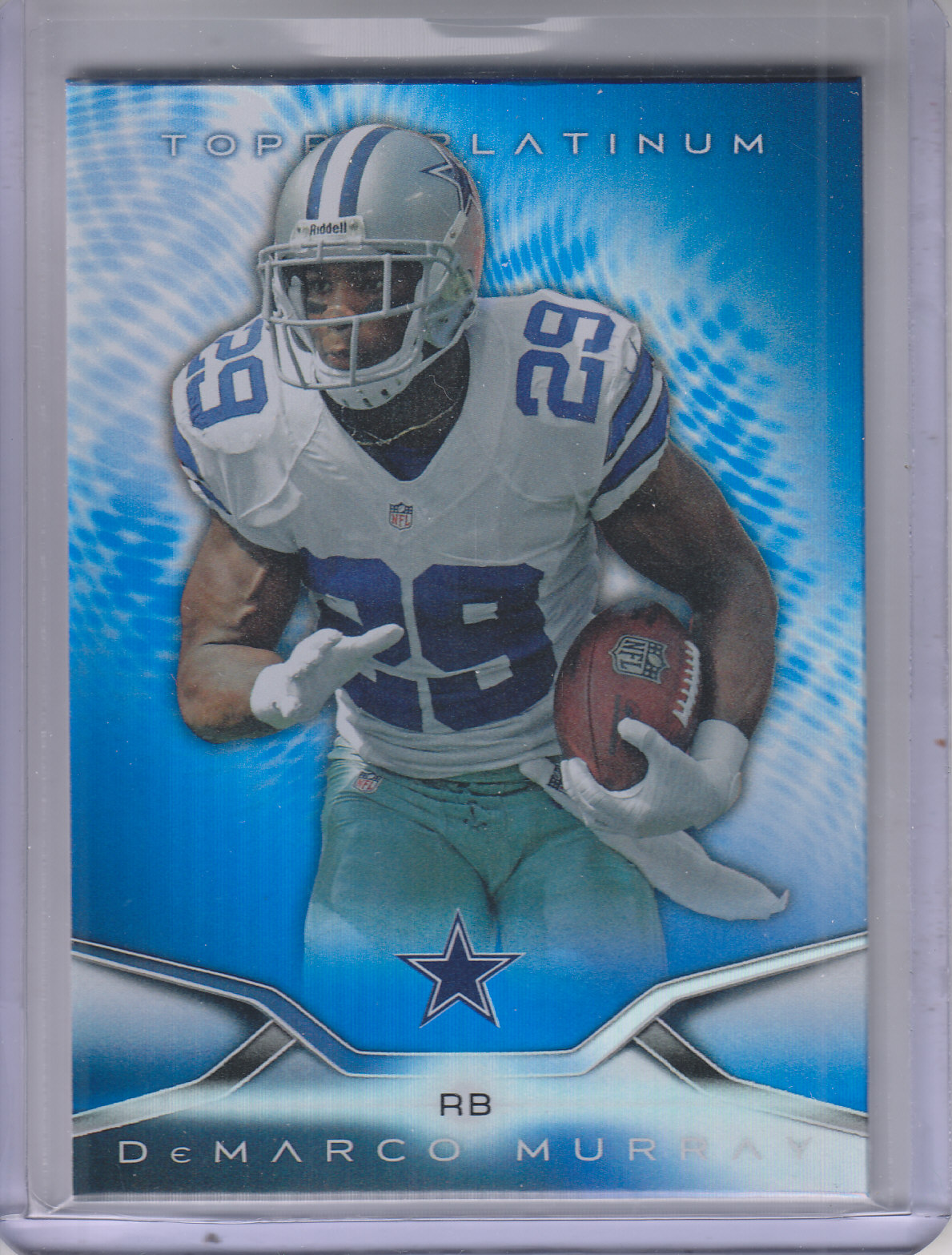 2014 Topps Platinum Football Blue Wave Refractor Parallel Singles - You Choose - Picture 111 of 159
