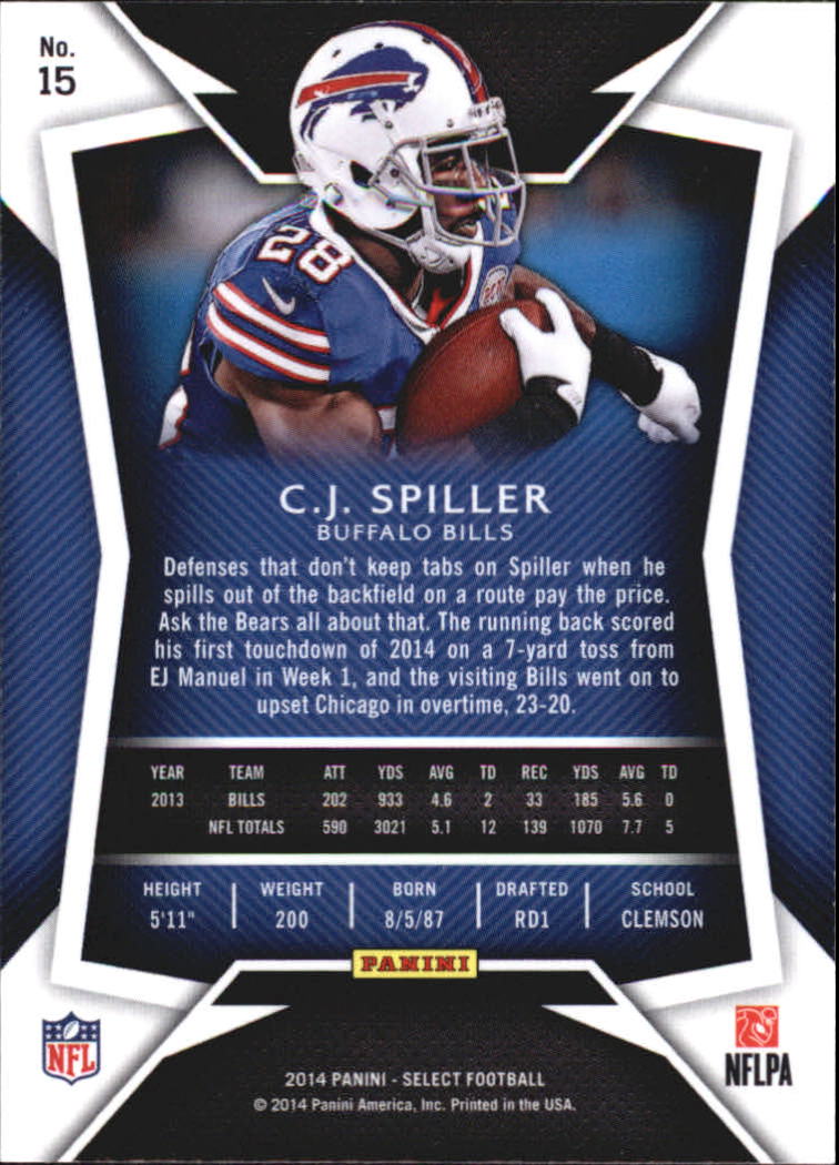 A7061- 2014 Select Football Cards 1-240 +Inserts -You Pick- 15+ FREE US SHIP - Picture 27 of 185