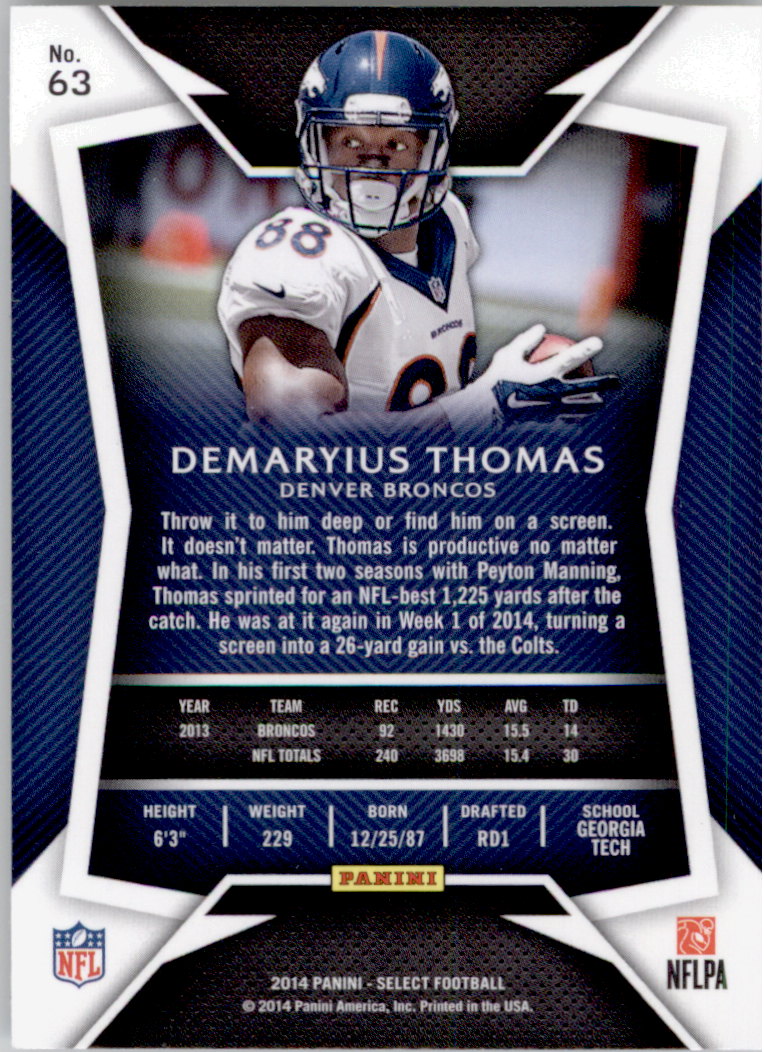A7061- 2014 Select Football Cards 1-240 +Inserts -You Pick- 15+ FREE US SHIP - Picture 107 of 185