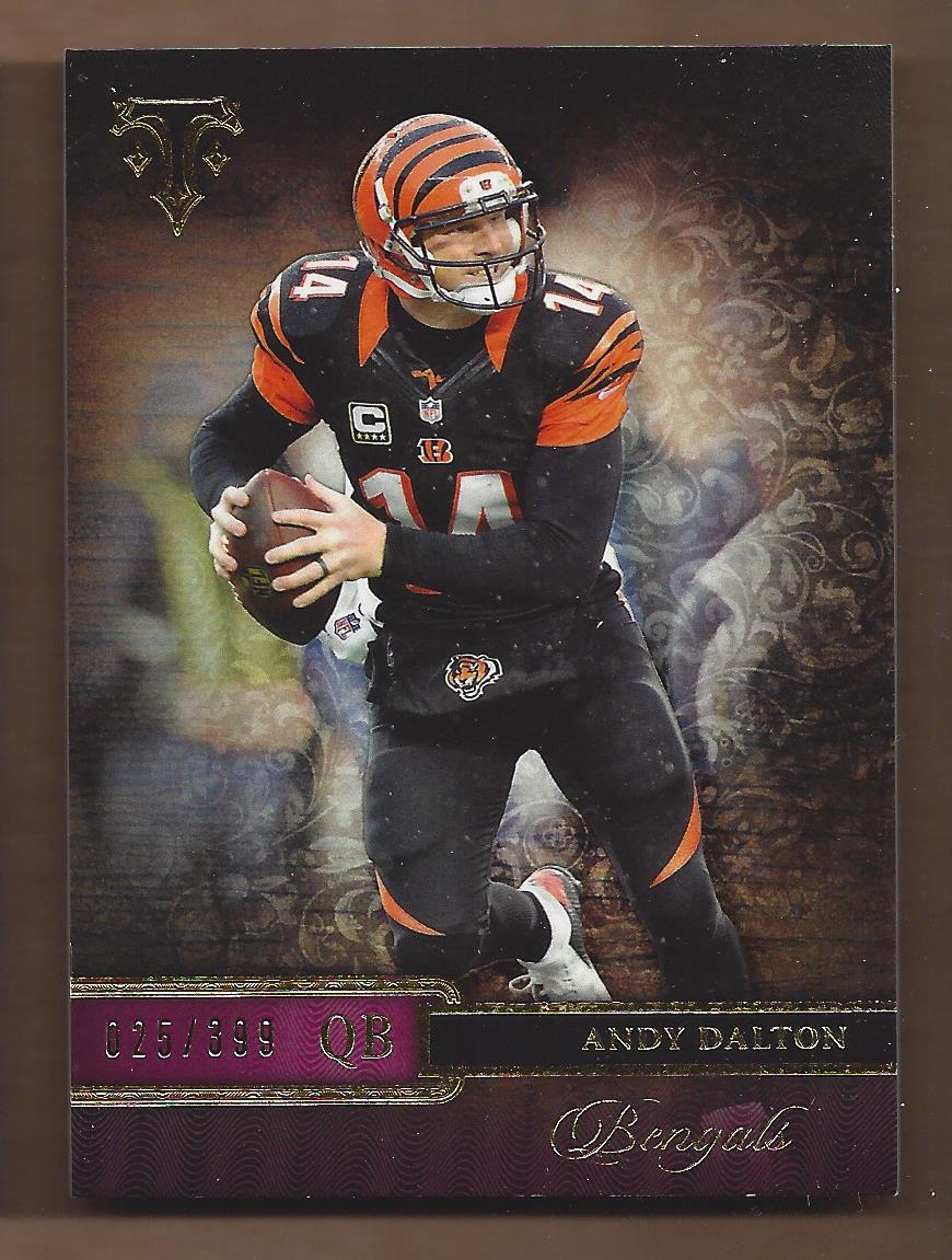 2014 Topps Triple Threads Purple Bengals Football Card #42 &hellip;