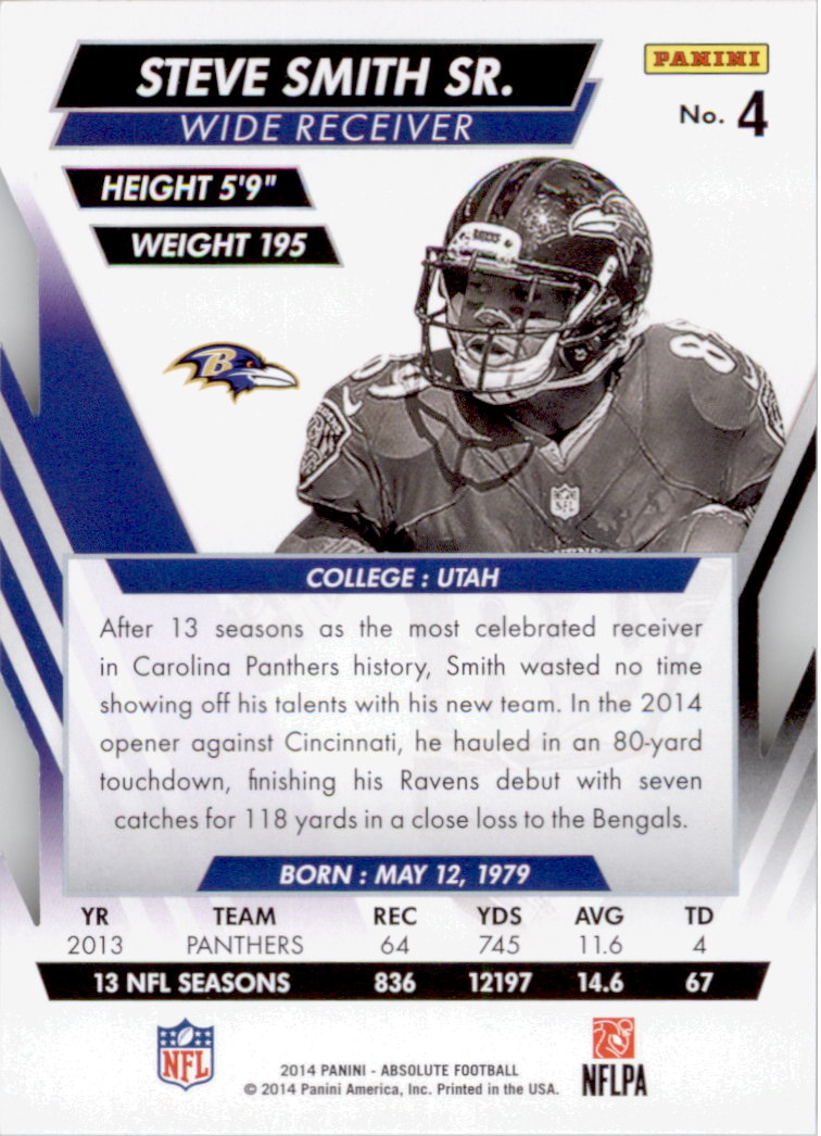 B1157- 2014 Absolute Retail Football Card #s 1-150 -You Pick- 15+ FREE US SHIP - Picture 9 of 151