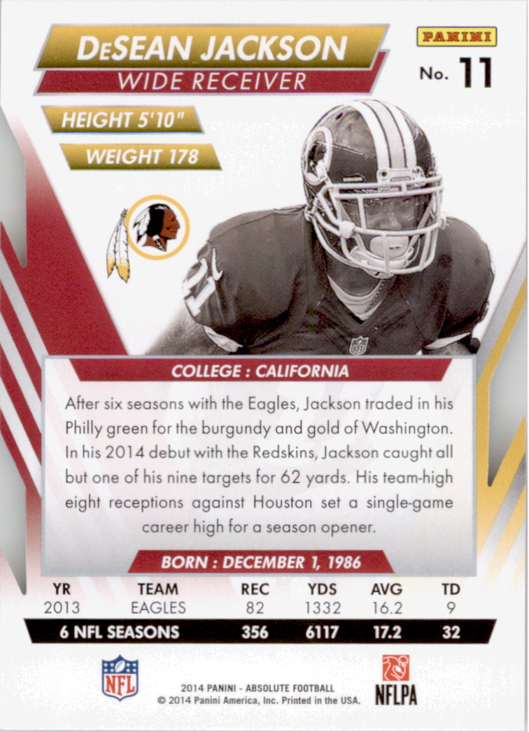 B1157- 2014 Absolute Retail Football Card #s 1-150 -You Pick- 15+ FREE US SHIP - Picture 19 of 151