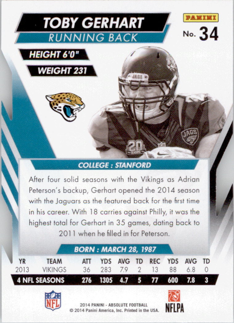 B1157- 2014 Absolute Retail Football Card #s 1-150 -You Pick- 15+ FREE US SHIP - Picture 57 of 151