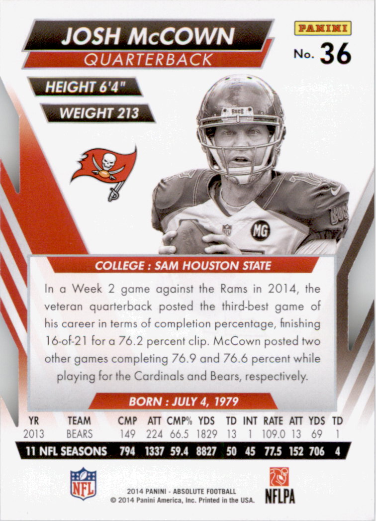 B1157- 2014 Absolute Retail Football Card #s 1-150 -You Pick- 15+ FREE US SHIP - Picture 61 of 151