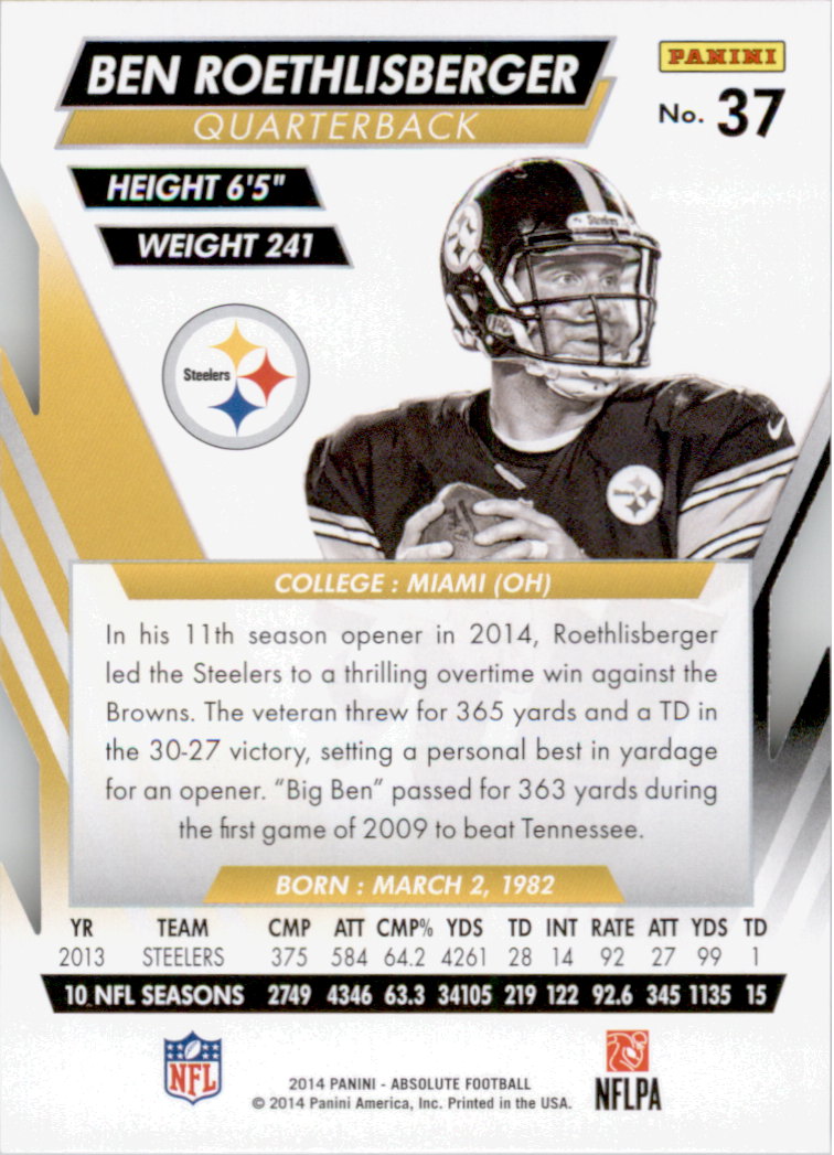B1157- 2014 Absolute Retail Football Card #s 1-150 -You Pick- 15+ FREE US SHIP - Picture 63 of 151
