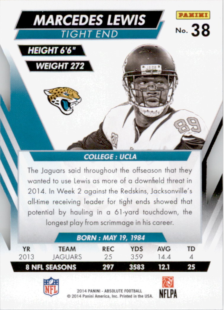 B1157- 2014 Absolute Retail Football Card #s 1-150 -You Pick- 15+ FREE US SHIP - Picture 65 of 151