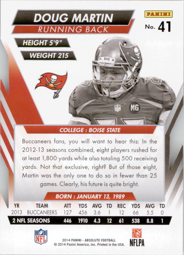 B1157- 2014 Absolute Retail Football Card #s 1-150 -You Pick- 15+ FREE US SHIP - Picture 71 of 151