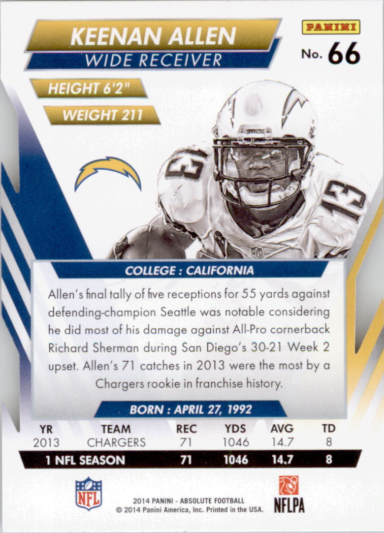 B1157- 2014 Absolute Retail Football Card #s 1-150 -You Pick- 15+ FREE US SHIP - Picture 99 of 151