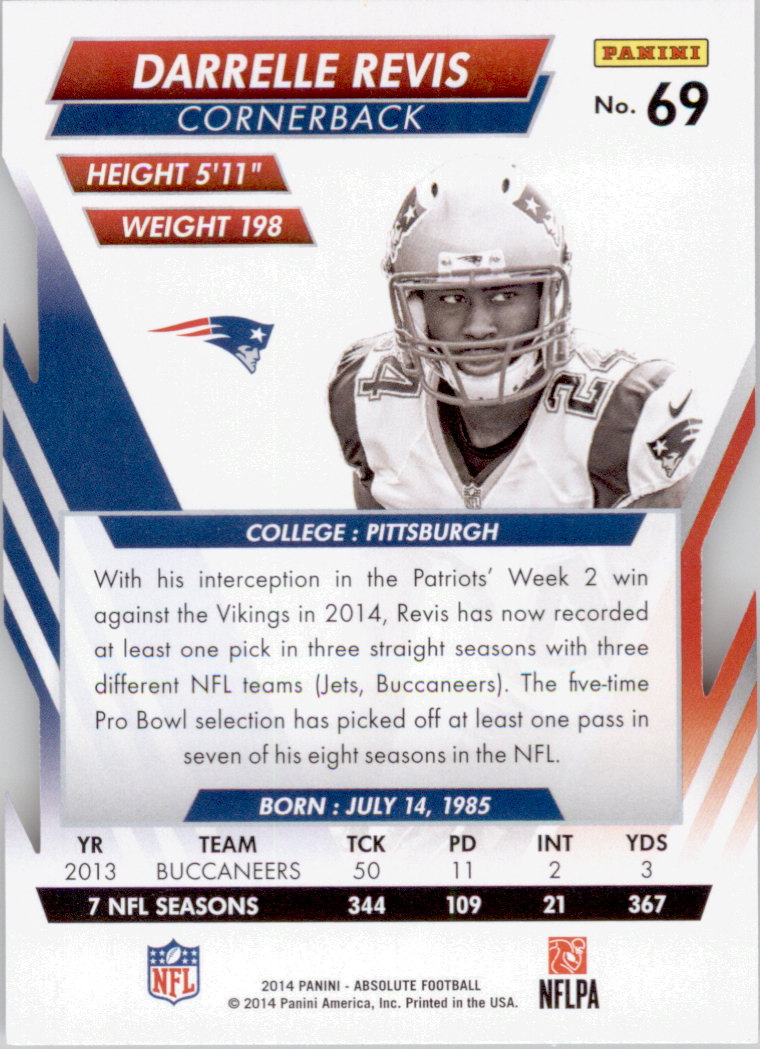 B1157- 2014 Absolute Retail Football Card #s 1-150 -You Pick- 15+ FREE US SHIP - Picture 105 of 151