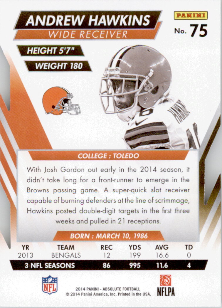 B1157- 2014 Absolute Retail Football Card #s 1-150 -You Pick- 15+ FREE US SHIP - Picture 113 of 151