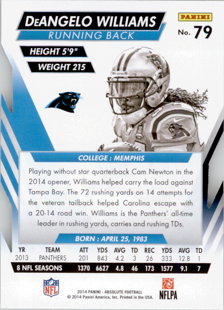 B1157- 2014 Absolute Retail Football Card #s 1-150 -You Pick- 15+ FREE US SHIP - Picture 119 of 151
