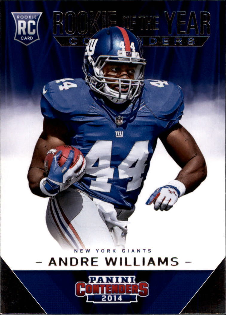 2014 Panini Contenders ROY Contenders #ROY15 Andre Williams