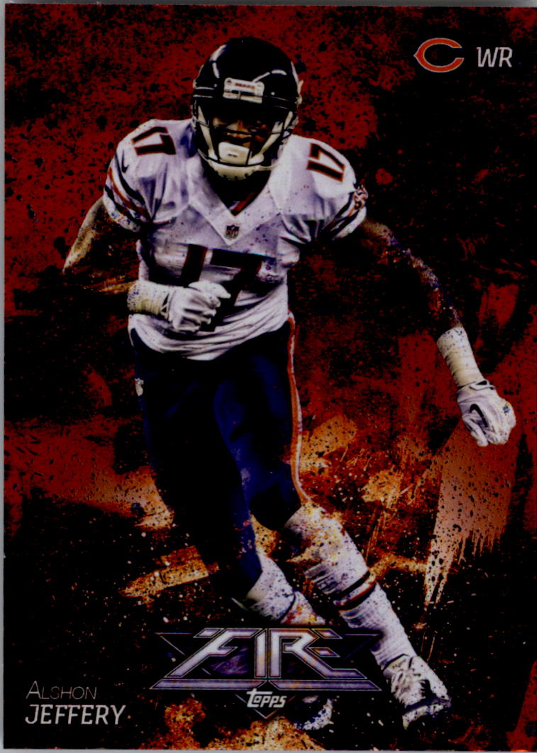 2014 Topps Fire Flame #70 Alshon Jeffery