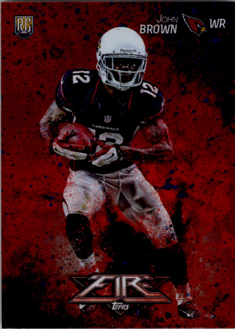 2014 Topps Fire Flame #131 John Brown