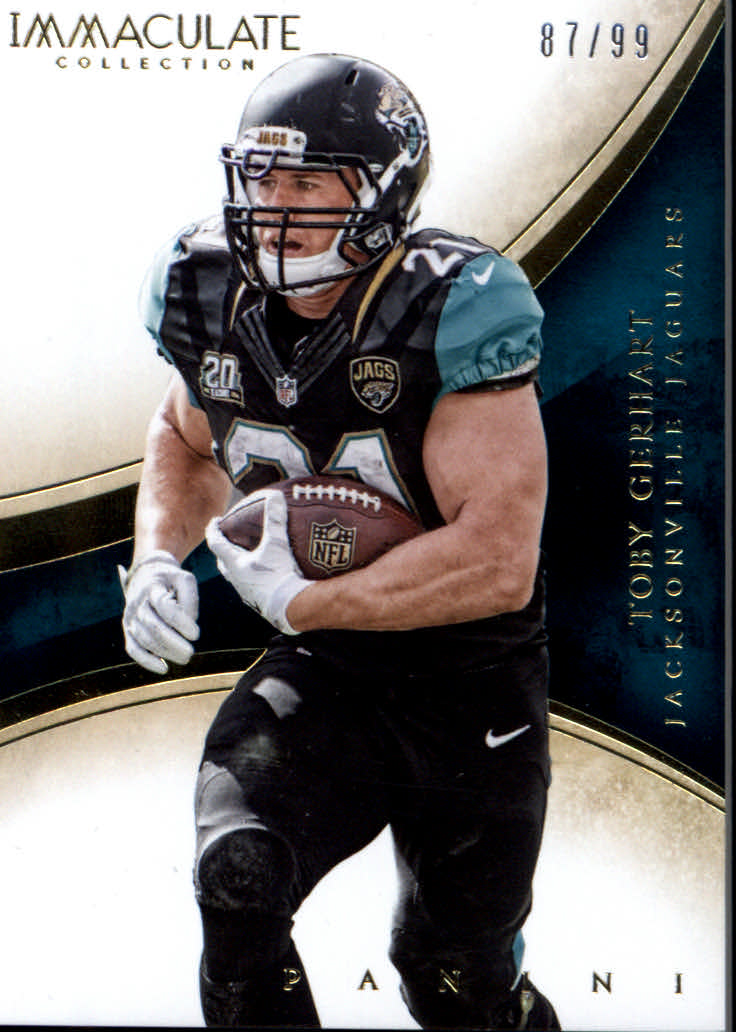 2014 Immaculate Collection #66 Toby Gerhart
