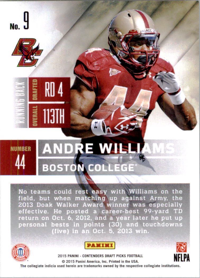 B2183- 2015 Panini Contenders Draft Picks FB 1-275 You Pick- 15+ FREE US SHIP - Picture 15 of 416