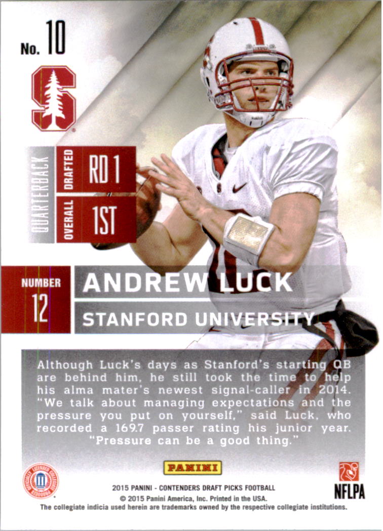 B2183- 2015 Panini Contenders Draft Picks FB 1-275 You Pick- 15+ FREE US SHIP - Picture 17 of 416