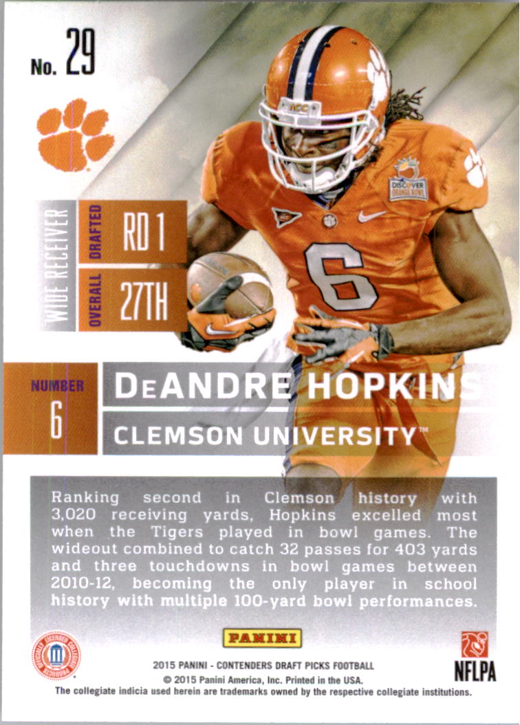 B2183- 2015 Panini Contenders Draft Picks FB 1-275 You Pick- 15+ FREE US SHIP - Picture 49 of 416