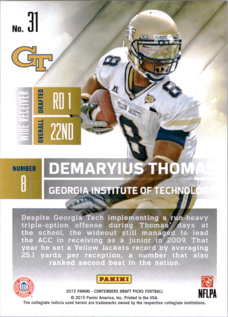 B2183- 2015 Panini Contenders Draft Picks FB 1-275 You Pick- 15+ FREE US SHIP - Picture 53 of 416