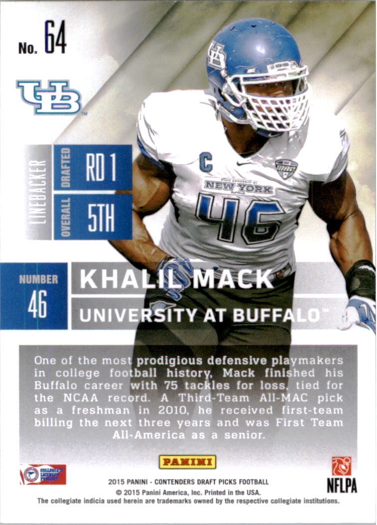 B2183- 2015 Panini Contenders Draft Picks FB 1-275 You Pick- 15+ FREE US SHIP - Picture 103 of 416