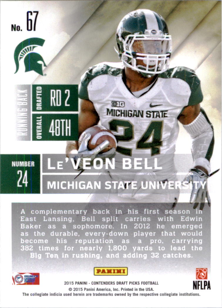 B2183- 2015 Panini Contenders Draft Picks FB 1-275 You Pick- 15+ FREE US SHIP - Picture 109 of 416