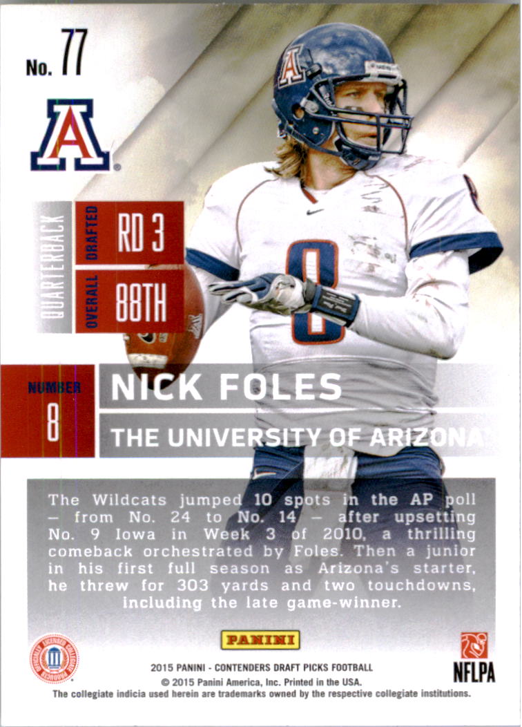 B2183- 2015 Panini Contenders Draft Picks FB 1-275 You Pick- 15+ FREE US SHIP - Picture 125 of 416