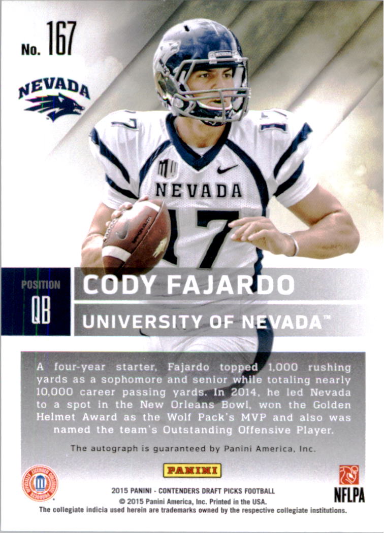 B2183- 2015 Panini Contenders Draft Picks FB 1-275 You Pick- 15+ FREE US SHIP - Picture 170 of 416