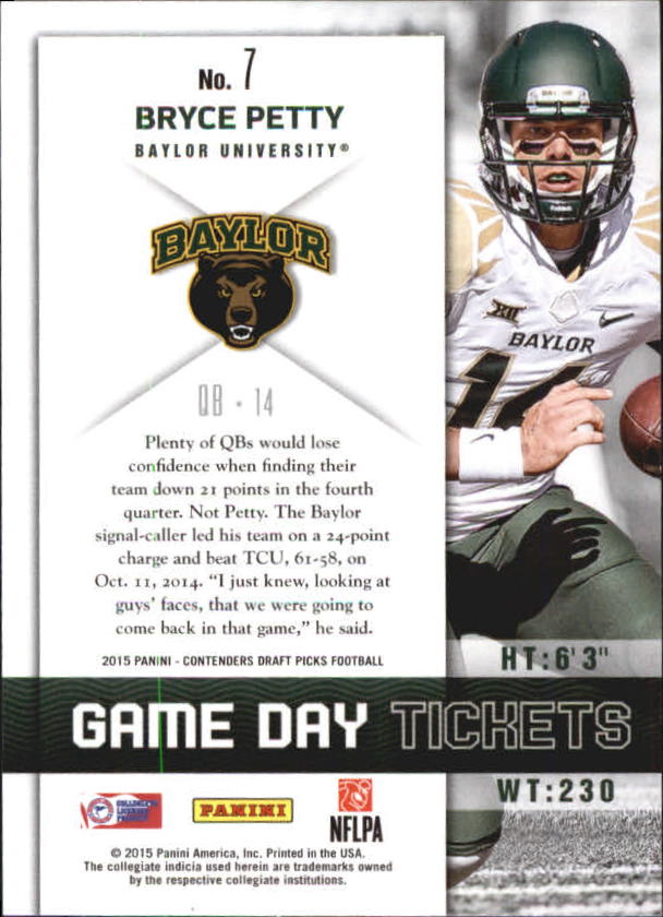 B2183- 2015 Panini Contenders Draft Picks FB 1-275 You Pick- 15+ FREE US SHIP - Picture 212 of 416