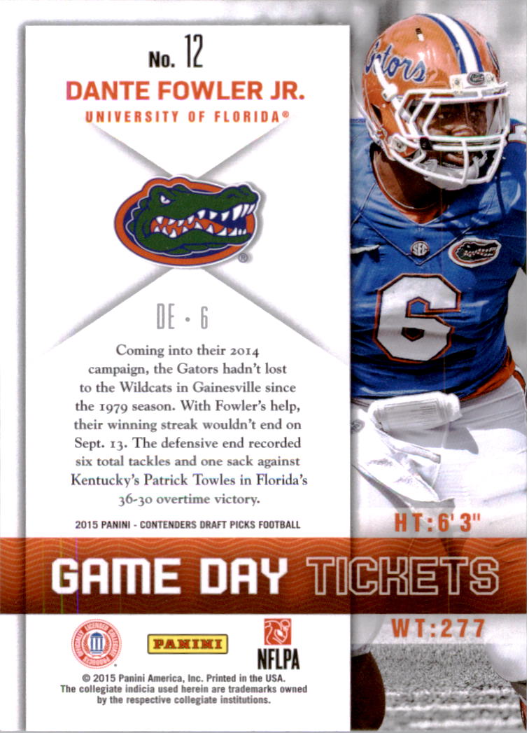 B2183- 2015 Panini Contenders Draft Picks FB 1-275 You Pick- 15+ FREE US SHIP - Picture 222 of 416