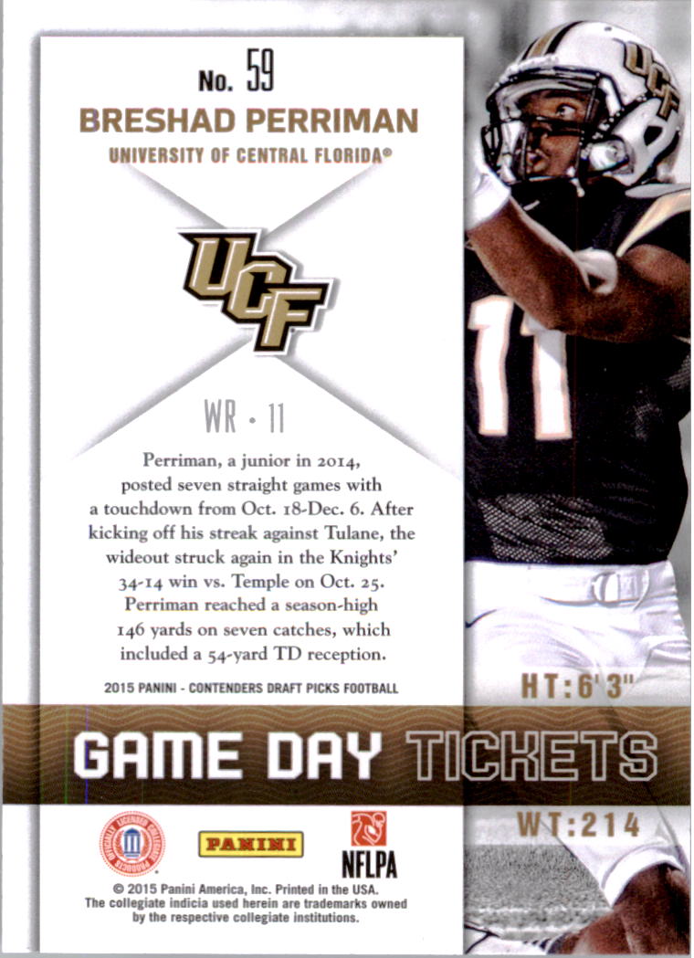 B2183- 2015 Panini Contenders Draft Picks FB 1-275 You Pick- 15+ FREE US SHIP - Picture 314 of 416