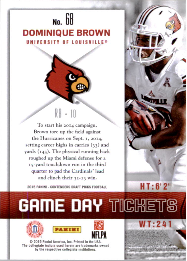 B2183- 2015 Panini Contenders Draft Picks FB 1-275 You Pick- 15+ FREE US SHIP - Picture 326 of 416