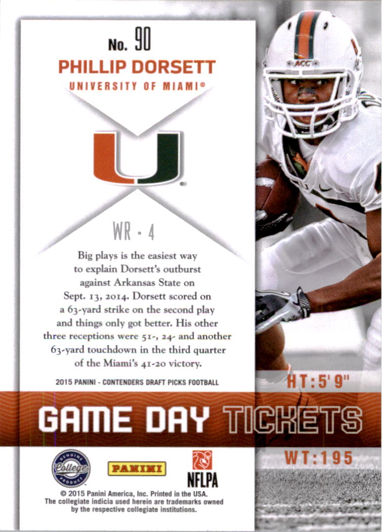 B2183- 2015 Panini Contenders Draft Picks FB 1-275 You Pick- 15+ FREE US SHIP - Picture 368 of 416