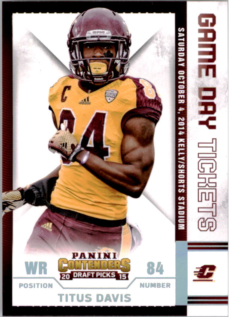 B2183- 2015 Panini Contenders Draft Picks FB 1-275 You Pick- 15+ FREE US SHIP - Picture 377 of 416