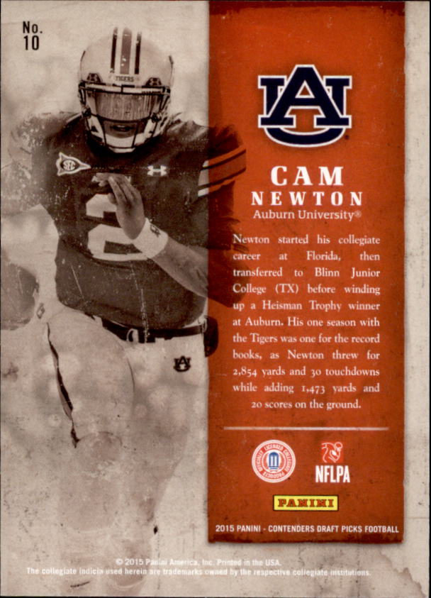 B2183- 2015 Panini Contenders Draft Picks FB 1-275 You Pick- 15+ FREE US SHIP - Picture 408 of 416