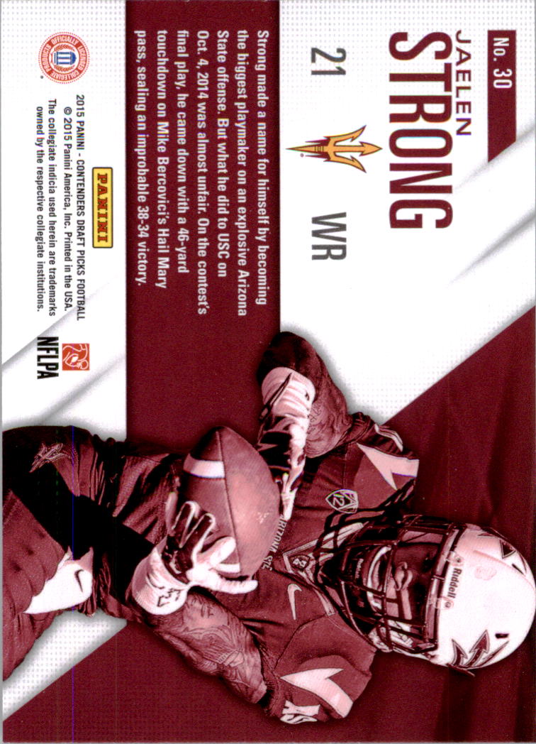 B2183- 2015 Panini Contenders Draft Picks FB Inserts -You Pick- 15+ FREE US SHIP - Picture 155 of 189