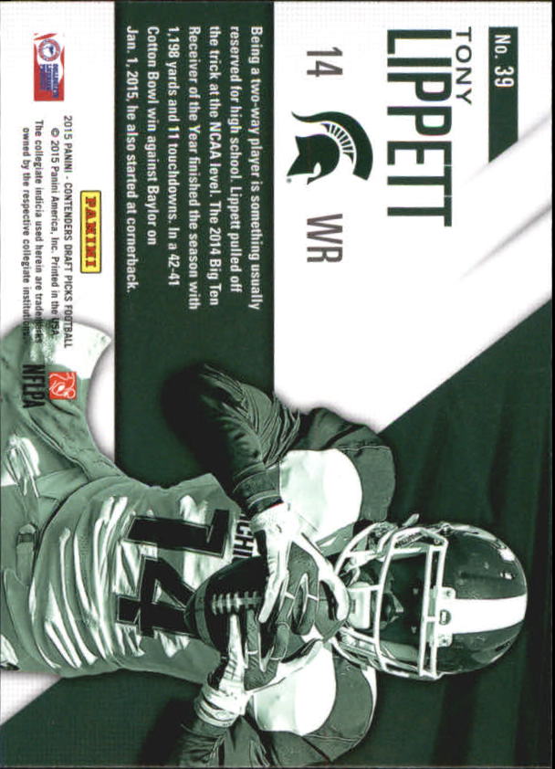 B2183- 2015 Panini Contenders Draft Picks FB Inserts -You Pick- 15+ FREE US SHIP - Picture 171 of 189