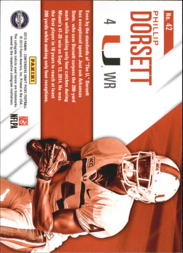 B2183- 2015 Panini Contenders Draft Picks FB Inserts -You Pick- 15+ FREE US SHIP - Picture 177 of 189