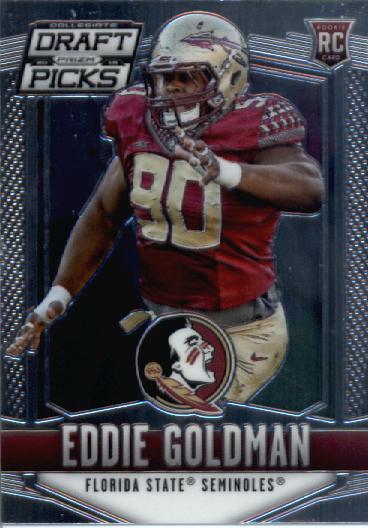 2015 Contenders Draft Picks Rookie Football Card #19 Eddie Goldman
