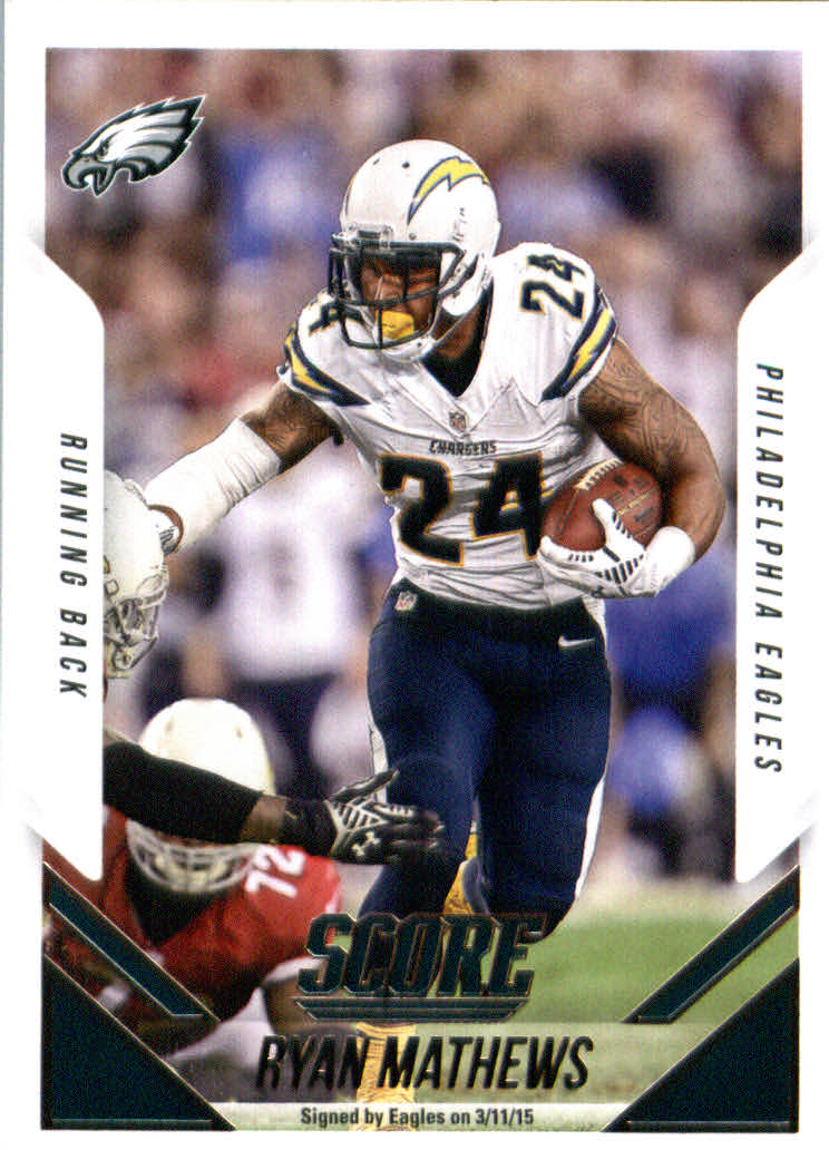 2015 Score Football Card Pick (Base) 259-440