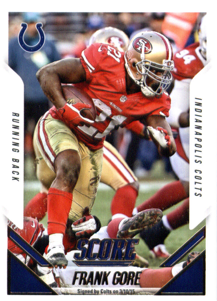 2015 Score Football Card Pick (Base) 259-440