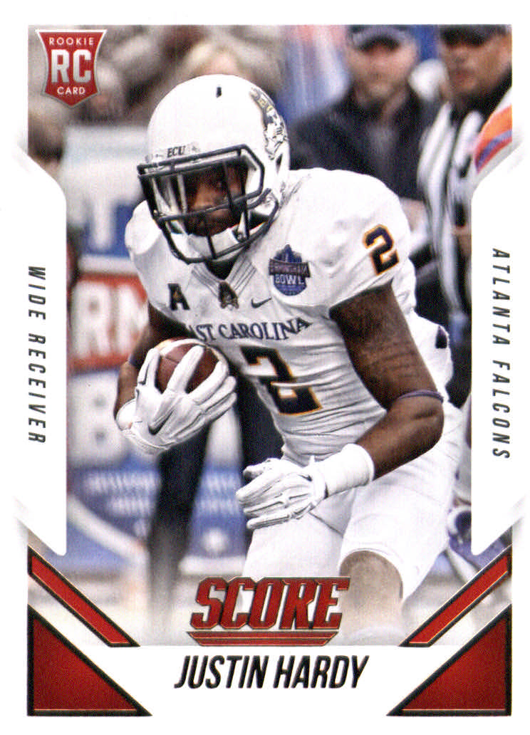 2015 Score #405 Justin Hardy RC